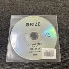 THE BONEZ RIZE LIVE Tour SOLU 非売品DVD 2025年最新】RIZE dvd soluの人気アイテム - メルカリ