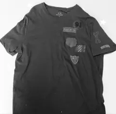 ARMANI EXCHANGE ブラックTシャツ