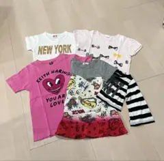 130サイズ Tシャツ5枚セット WASK SPRZ