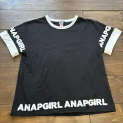 ANAPGIRL 黒 Tシャツ Mサイズ　140cm