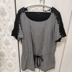 お値下げ致しました！TO BE CHIC レーススリーブ Tシャツ