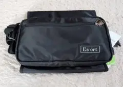 L's ort 黒 ナイロン セーフティバッグ