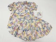 wonny ribbon Little Mate コラボ　花柄スカート　ブラウス