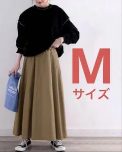 CLASSICAL ELF ふわり舞う。タックフレアボリュームスカート Mサイズ