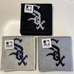 新品　MLB 野球　レッドソックス　タオルハンカチ　ハンドタオル　3枚　ギフト