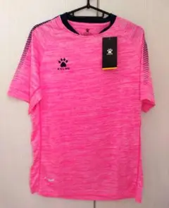 ♡新品♡KELME プラクティスシャツ 蛍光ピンク☆M☆