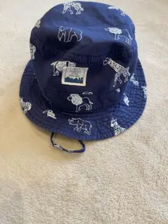 サファリハット　動物柄　50cm