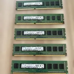 SAMSUNG 4GB PC3 12800U 5枚