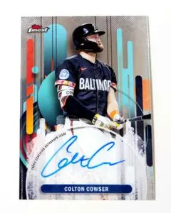 【最新版】TOPPS FINEST MLB コルトン・カウザー 直筆サイン