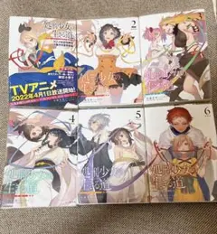 処刑少女の生きる道 小説1～6巻セット