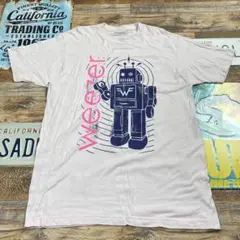 Weezer Robot Kelly Heather Tシャツ　L