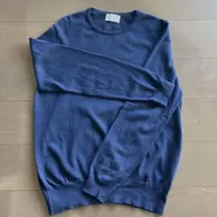 Johnstons of Elgin*長袖Uネックニット・M・ロンドンで購入