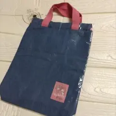 新品　上履き入れ　マイメロディ　デニム風