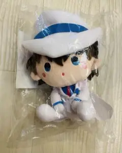 セガラッキーくじ　B賞　ぽわぽわ　おすわりぬいぐるみ　怪盗キッド　KID