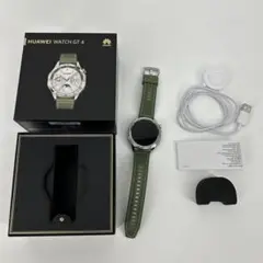 新品同様 HUAWEI WATCH GT 4 グリーン
