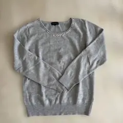 ESPRITMUR グレー 長袖ニット