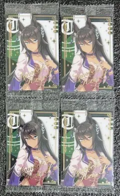 ウマ娘 ウエハース シンボリクリスエス 4枚
