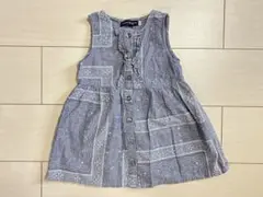 BeBe べべ　ノースリーブワンピース 90cm