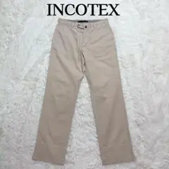 インコテックス HIGH COMFORT 46 ベージュ スラックス イタリア