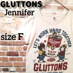 GLUTTONS Jennifer 半袖Ｔシャツ　レディース　F　ピンク系