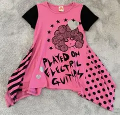 美品　スカラー scolar kids 120cm 半袖 チュニック Tシャツ