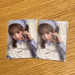 ME:I 会場 SHIZUKU 飯田栞月 トレカ 2枚