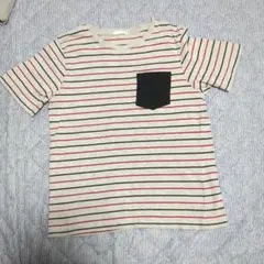 GU ストライプ Tシャツ 150