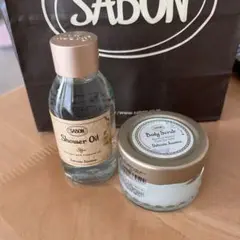 sabon デリケートジャスミン　シャワーオイルとスクラブセット