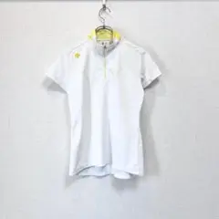 DESCENTE GOLF デサント モックネック ハーフジップ 半袖シャツ