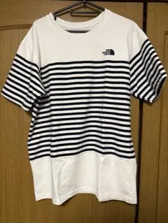 THE NORTH FACE ストライプ Tシャツ XL