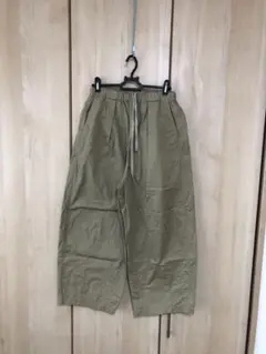 Green earthware ワイドパンツ