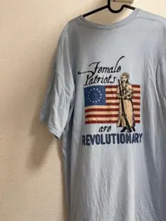 アメリカ古着ビックサイズ半袖Tシャツヴィンテージ国旗一点物