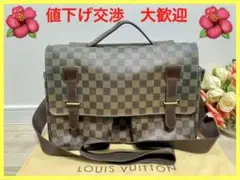 ルイヴィトン ショルダーバック ブロードウェイ ビジネスバック ダミエ
