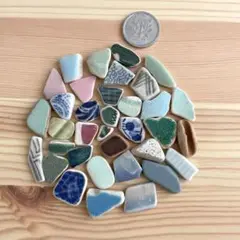 シー陶器 ◎洋柄 極小◎【35個】