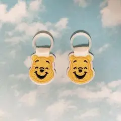 ❤️即日発送❤️ 上靴タグ　プーさん　Disney ディズニー　名札　名前　タグ