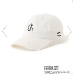 BEAMS GOLFスヌーピー　PEANUTS 刺繍 キャップ 帽子