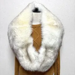 美品 SAGA FURS ブルーフォックス ショール 大判 成人式 イベント