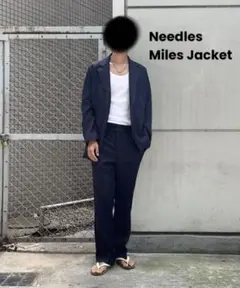 Needles Miles Jacket セットアップ ネイビー