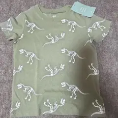 H&M　恐竜　ダイナソー　化石　骨　半袖Tシャツ