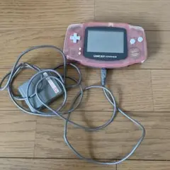 ゲームボーイアドバンス クリアピンク 本体ジャンク品