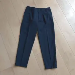 ネイビー スラックス ウエスト約34cm