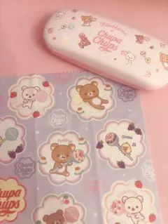 リラックマ メガネケース チュッパチャプス コラボ ロフト