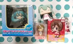 5点 初音ミク くじ 16th フィギュア MEIKO アクキー スカイタウン他