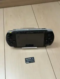 動作品　PSP3000 本体 ブラック黒
