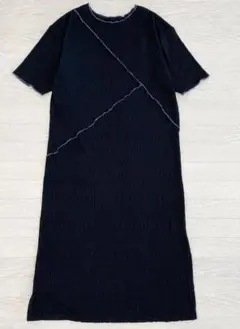 ヨウリュウメローワンピース Mサイズ 黒 しまむら