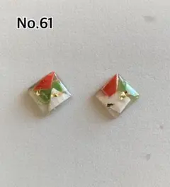 ハンドメイド　ピアス