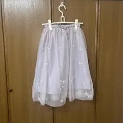 只今最終お値下げ中です！MAJESTIC LEGON グレー　ロングスカート