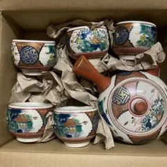 美品 九谷焼 九谷庄三 煎茶器セット Yahoo!オークション -「九谷庄三」(茶道具) (九谷)の落札相場