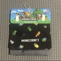 新品タグ付き★マインクラフト　移動ポケット　クリップポケット　総柄