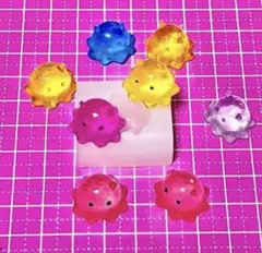 無害シリコンモールド　　めんだこ型